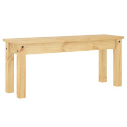 Ławka stołowa Panama, 105x30x45 cm, lite drewno sosnowe