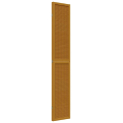 Parawan pokojowy, 3-panelowy, lite drewno paulowni