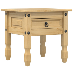 Stolik boczny Corona, 50x50x50 cm, lite drewno sosnowe