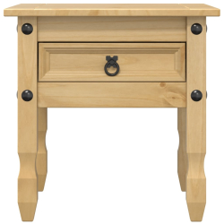 Stolik boczny Corona, 50x50x50 cm, lite drewno sosnowe