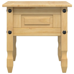 Stolik boczny Corona, 50x50x50 cm, lite drewno sosnowe