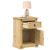 Szafka nocna Corona, 45x35x64 cm, lite drewno sosnowe