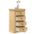 Szafka nocna Corona, 53x39x84 cm, lite drewno sosnowe