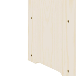 Stojak na wino, 67,5x25x87 cm, lite drewno sosnowe