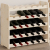 Stojak na wino, 67,5x25x60 cm, lite drewno sosnowe