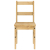 Krzesła stołowe Panama, 2 szt., 40x46x90 cm, drewno sosnowe
