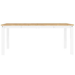 Stół jadalniany Panama, biały, 180x90x75 cm, drewno sosnowe