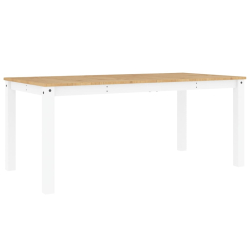 Stół jadalniany Panama, biały, 180x90x75 cm, drewno sosnowe