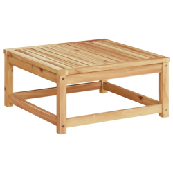 Stolik ogrodowy, 63x63x30 cm, lite drewno akacjowe