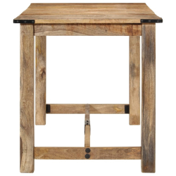 Stół do jadalni, 140x70x75 cm, lite drewno mango