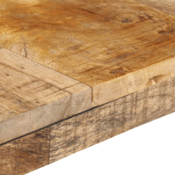 Stół do jadalni, 140x70x75 cm, lite drewno mango