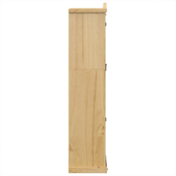Witryna Corona, 99x43x187 cm, lite drewno sosnowe