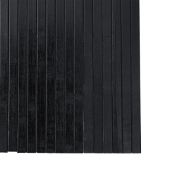 Parawan, czarny, 165x250 cm, bambusowy