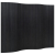 Parawan, czarny, 165x250 cm, bambusowy