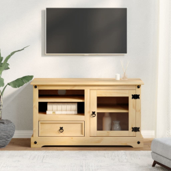Szafka pod TV Corona, 100x45x58 cm, lite drewno sosnowe
