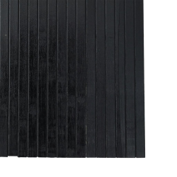 Parawan, czarny, 165x400 cm, bambusowy