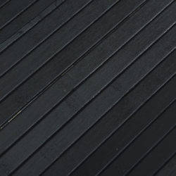 Parawan, czarny, 165x400 cm, bambusowy
