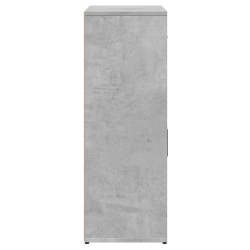 Szafki, 2 szt., szarość betonu, 60x30x84 cm