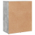 Szafki, 2 szt., szarość betonu, 60x31x70 cm