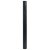 Parawan, czarny, 165x800 cm, bambusowy