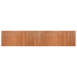 Parawan, brązowy, 165x800 cm, bambusowy