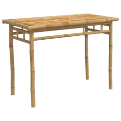 Ogrodowy stół jadalniany, 110x55x75 cm, bambus