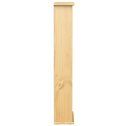 Szafka na płyty CD Corona, 52x17,5x103 cm, lite drewno sosnowe