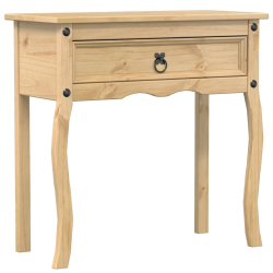 Stolik konsolowy Corona, 73x35x73 cm, lite drewno sosnowe