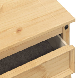 Stolik konsolowy Corona, 73x35x73 cm, lite drewno sosnowe