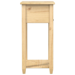 Stolik konsolowy Corona, 55x35x73 cm, lite drewno sosnowe