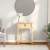 Stolik konsolowy Corona, 55x35x73 cm, lite drewno sosnowe
