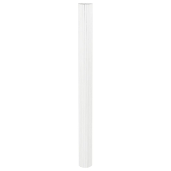 Parawan, biały, 165x600 cm, bambusowy
