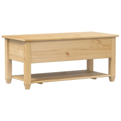 Stolik kawowy z szufladami Corona, 100x48x45 cm, drewno sosnowe