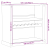 Szafka na wino Corona, 107,5x51x105,5 cm, lite drewno sosnowe