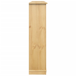Szafka na buty Corona, 99x32x124,5 cm, lite drewno sosnowe
