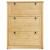 Szafka na buty Corona, 99x32x124,5 cm, lite drewno sosnowe