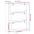 Szafka na buty Corona, 99x32x124,5 cm, lite drewno sosnowe