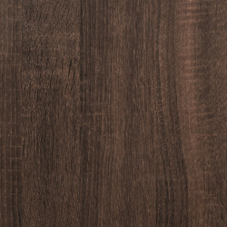 Szafki wiszące, 2 szt., brązowy dąb, 99x18x16,5 cm