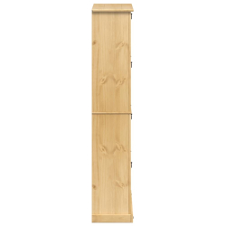 Szafka na buty Corona, 99x32x163,5 cm, lite drewno sosnowe