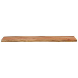 Blat do stołu, 120x40x2,5cm, drewno akacjowe, naturalna krawędź