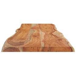 Blat do stołu, 160x40x2,5cm, drewno akacjowe, naturalna krawędź