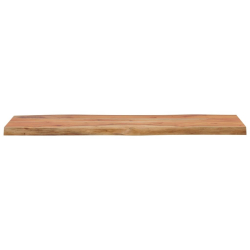Blat do stołu, 100x40x2,5cm, drewno akacjowe, naturalna krawędź
