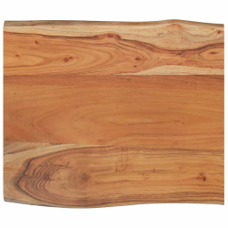 Blat do stołu, 70x60x2,5 cm, drewno akacjowe, naturalna krawędź