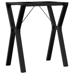 Nogi do stołu, w kształcie litery Y, 60x40x73 cm, żeliwo