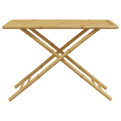 Składany stolik ogrodowy, 110x55x75 cm, bambusowy