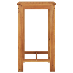 3-cz. zestaw mebli barowych do ogrodu, czarny