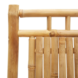 Składane krzesła ogrodowe, 6 szt., 46x66x99 cm, bambusowe