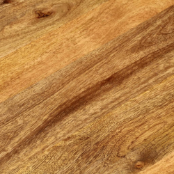 Blat stołu, 80x40x3,8 cm, owalny, lite drewno mango