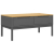 Stolik kawowy FLORO, szary, 99x55,5x45 cm, lite drewno sosnowe