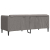 Sofa 2-osobowa, kolor taupe, tapicerowana tkaniną